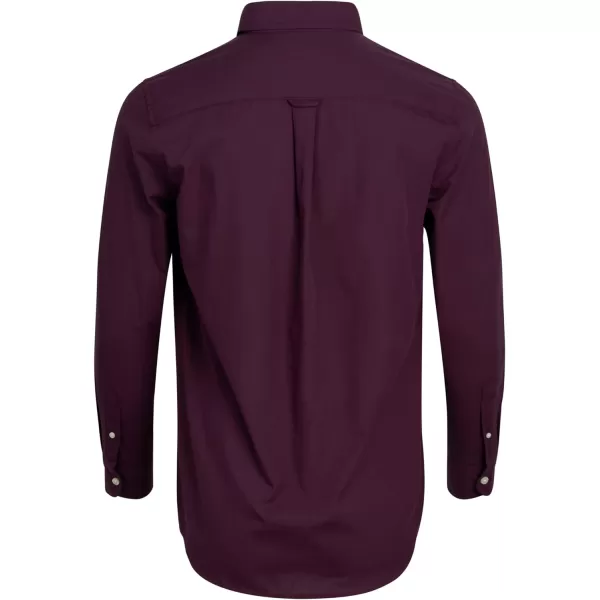 Chaps Men's Button Down Shirt - Long Sleeve Collared Shirt for Men: Wrinkle-Resistant, Sustainable 