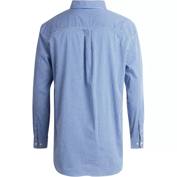 Chaps Men's Button Down Shirt - Long Sleeve Collared Shirt for Men: Wrinkle-Resistant, Sustainable 