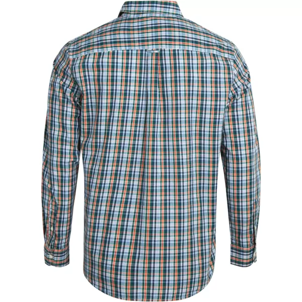 Chaps Men's Button Down Shirt - Long Sleeve Collared Shirt for Men: Wrinkle-Resistant, Sustainable 