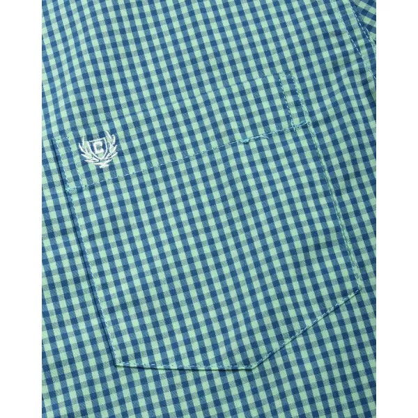 Chaps Men's Button Down Shirt - Long Sleeve Collared Shirt for Men: Wrinkle-Resistant, Sustainable 