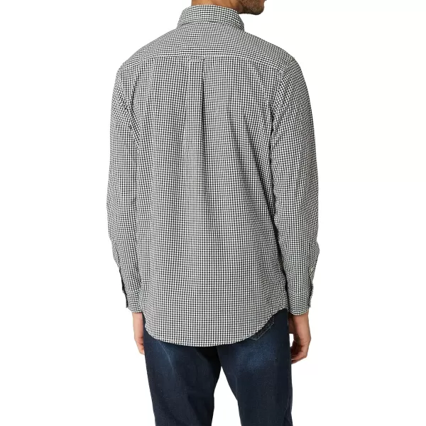 Chaps Men's Button Down Shirt - Long Sleeve Collared Shirt for Men: Wrinkle-Resistant, Sustainable 