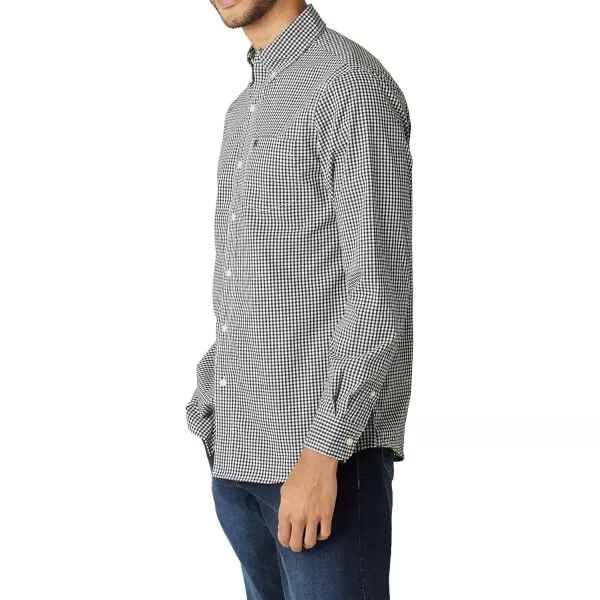 Chaps Men's Button Down Shirt - Long Sleeve Collared Shirt for Men: Wrinkle-Resistant, Sustainable 