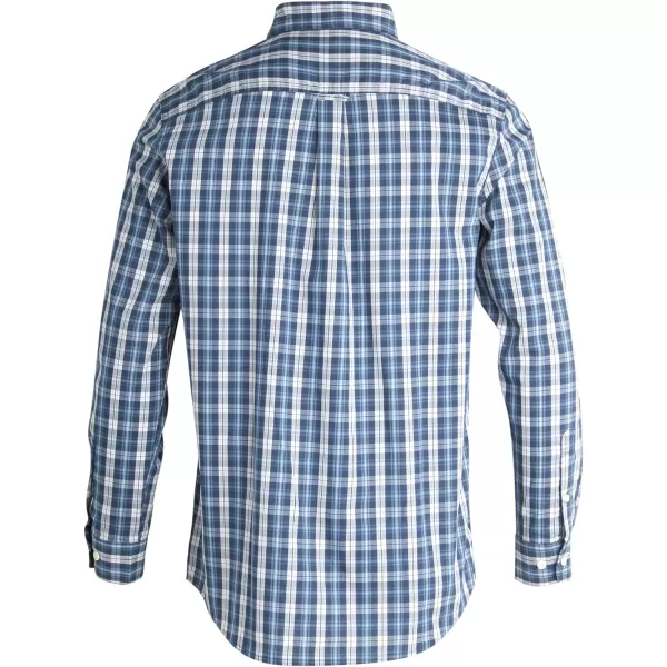 Chaps Men's Button Down Shirt - Long Sleeve Collared Shirt for Men: Wrinkle-Resistant, Sustainable 