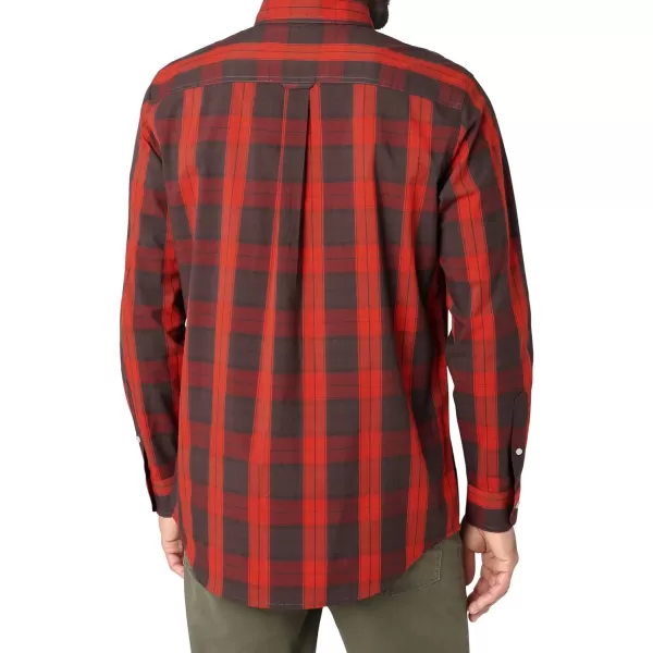 Chaps Men's Button Down Shirt - Long Sleeve Collared Shirt for Men: Wrinkle-Resistant, Sustainable 