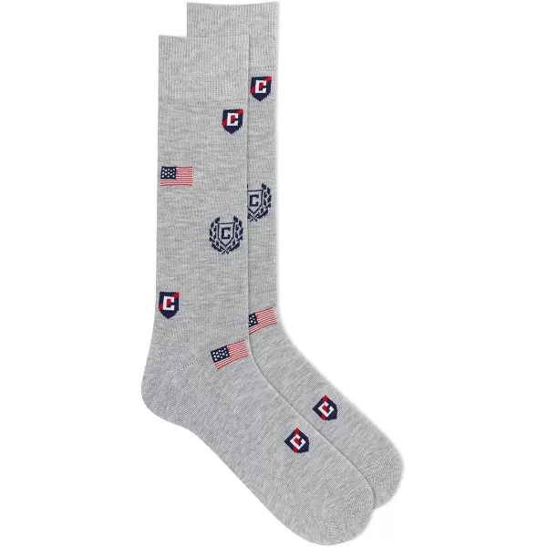Chaps Men's Casual Fashion Cushioned Crew Socks-3 Pair Pack-Classic Designs with Stretch Blend)