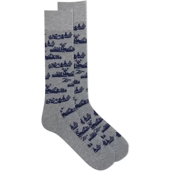 Chaps Men's Casual Fashion Cushioned Crew Socks-3 Pair Pack-Classic Designs with Stretch Blend
