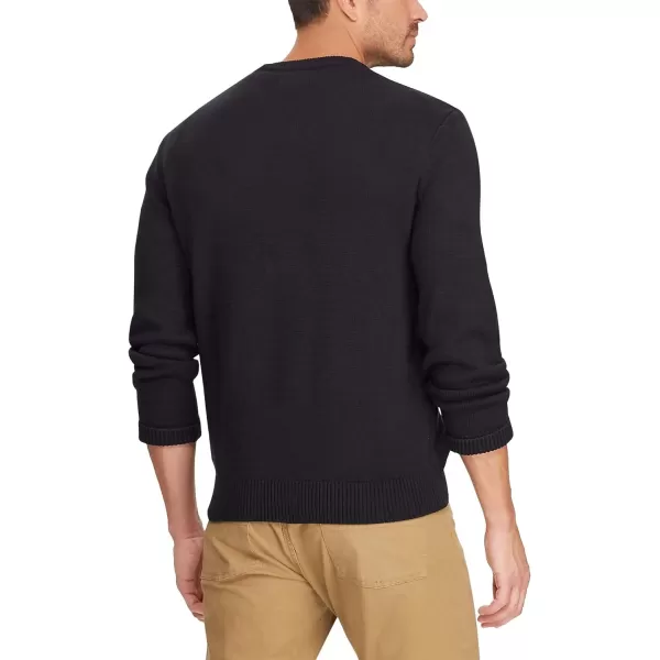 Chaps Men's Classic Fit Cotton Crewneck Sweater)