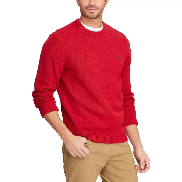Chaps Men's Classic Fit Cotton Crewneck Sweater)