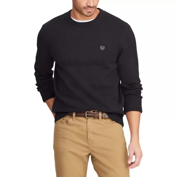 Chaps Men's Classic Fit Cotton Crewneck Sweater)