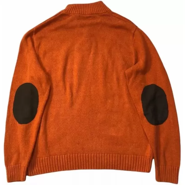 Chaps Men's Classic Fit Twist Button Mock Sweater