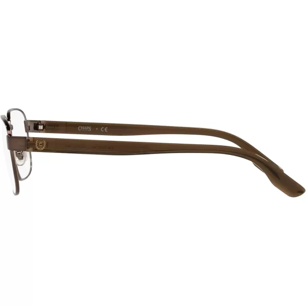 Chaps Men's Cp2095 Square Prescription Eyewear Frames