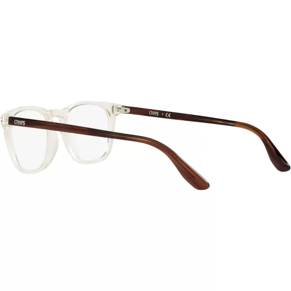 Chaps Men's Cp3058u Universal Fit Round Prescription Eyewear Frames