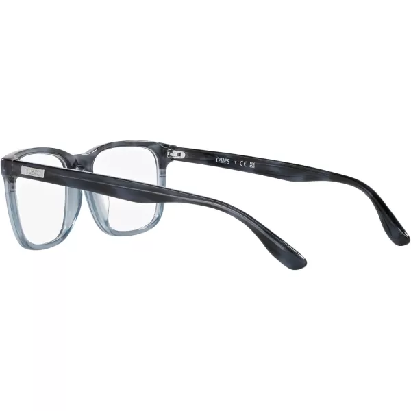 Chaps Men's Cp3064u Universal Fit Square Prescription Eyewear Frames