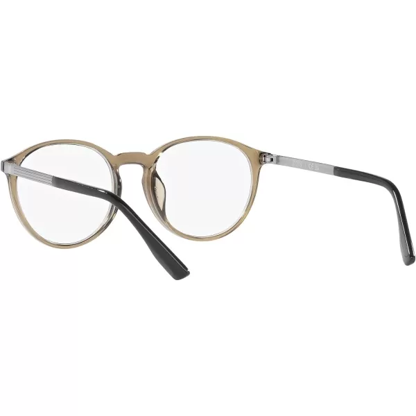 Chaps Men's Cp3065u Universal Fit Round Prescription Eyewear Frames