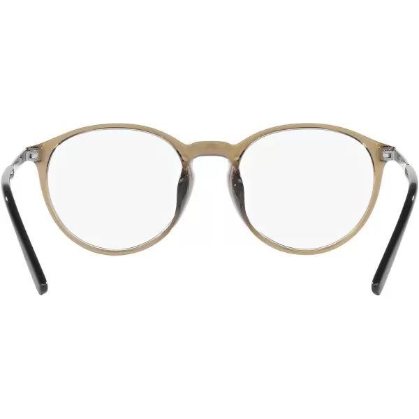 Chaps Men's Cp3065u Universal Fit Round Prescription Eyewear Frames