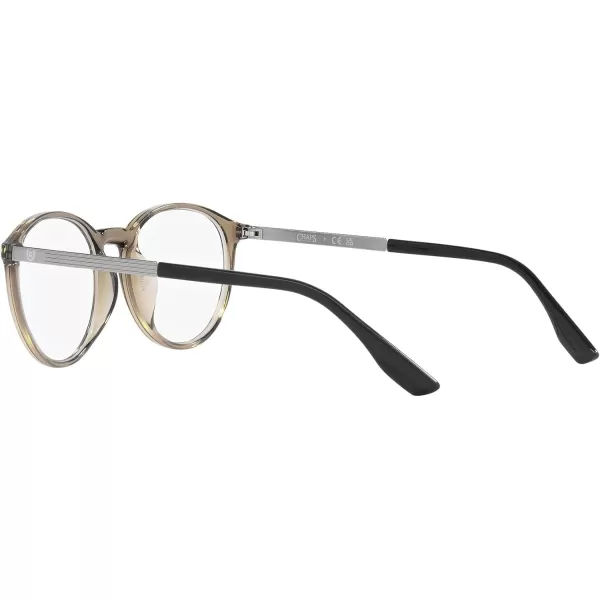 Chaps Men's Cp3065u Universal Fit Round Prescription Eyewear Frames