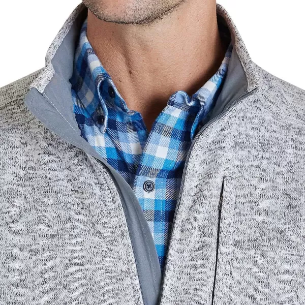 Chaps Men's Fleece Mockneck Vest