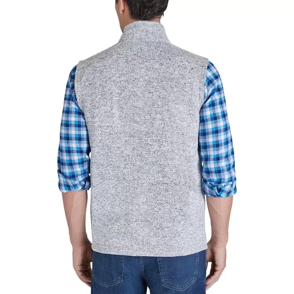 Chaps Men's Fleece Mockneck Vest