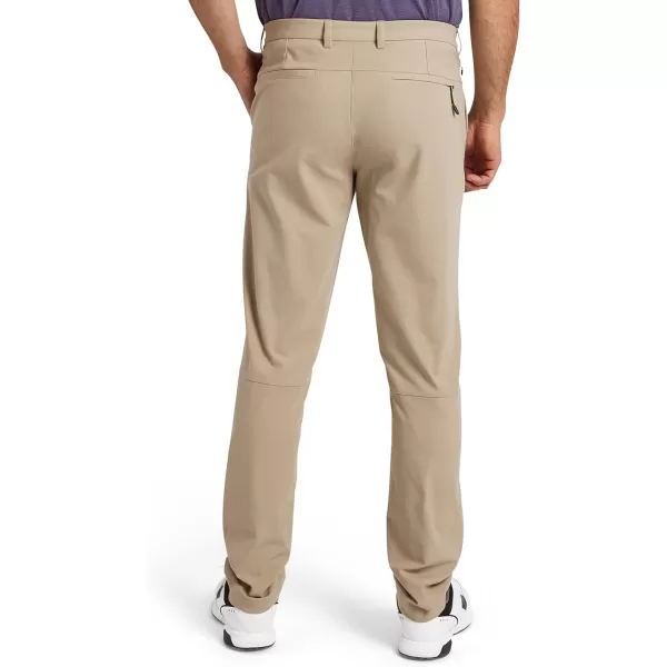 Chaps Men's Golf Pants - UPF 50+ Comfort Stretch Big and Tall Chino Pants - Dry Fit Performance Khaki Pants for Men