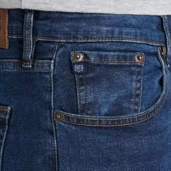 Chaps Men's Jeans - Classic Fit Straight Leg Jeans - Comfort Stretch Denim Jeans for Men