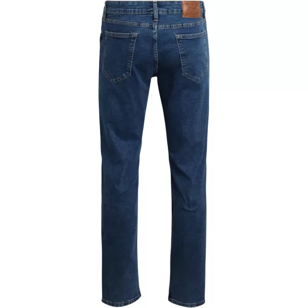 Chaps Men's Jeans - Regular Fit Straight Leg Jeans - Comfort Stretch Denim Jeans for Men