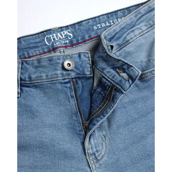 Chaps Men's Jeans - Regular Fit Straight Leg Jeans - Comfort Stretch Denim Jeans for Men