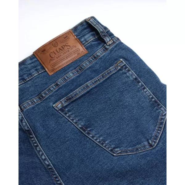 Chaps Men's Jeans - Regular Fit Straight Leg Jeans - Comfort Stretch Denim Jeans for Men