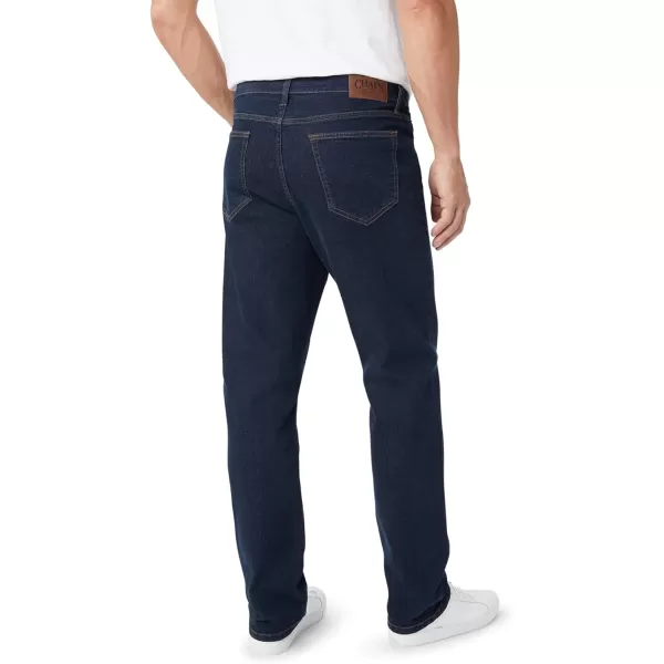 Chaps Men's Jeans - Straight Leg Comfort Stretch Denim Jeans - Regular Slim Fit Jeans for Men