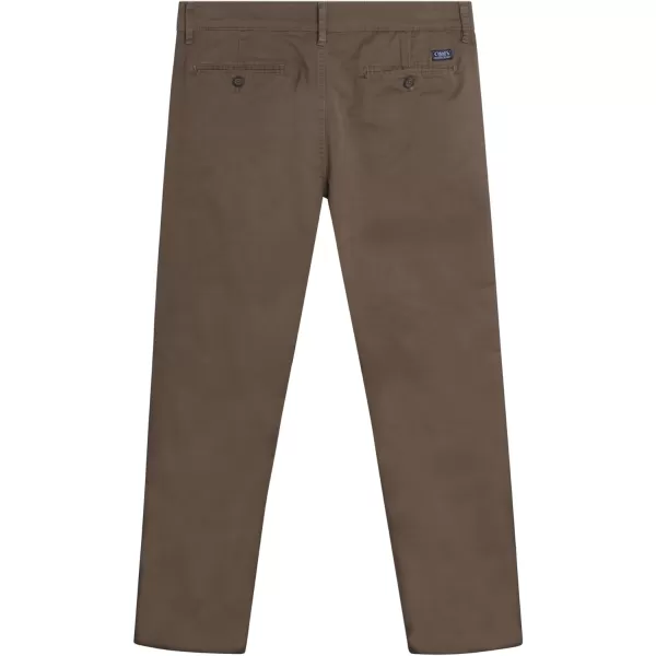 Chaps Men's Khaki Pants - Slim Fit Comfort Stretch Cotton Pant - Casual Chinos with Flex Waistband for Men