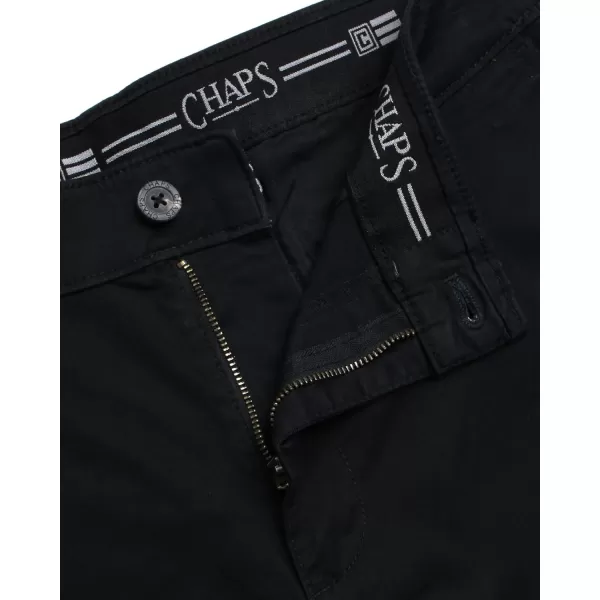 Chaps Men's Khaki Pants - Slim Fit Comfort Stretch Cotton Pant - Casual Chinos with Flex Waistband for Men