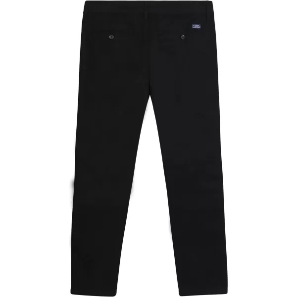 Chaps Men's Khaki Pants - Slim Fit Comfort Stretch Cotton Pant - Casual Chinos with Flex Waistband for Men
