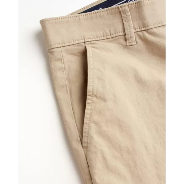 Chaps Men's Khaki Pants - Slim Fit Comfort Stretch Cotton Pant - Casual Chinos with Flex Waistband for Men