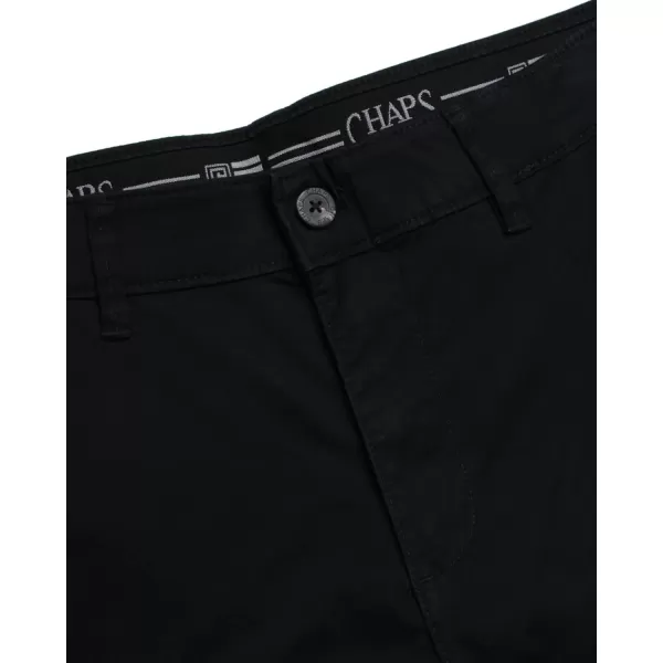 Chaps Men's Khaki Pants - Slim Fit Comfort Stretch Cotton Pant - Casual Chinos with Flex Waistband for Men