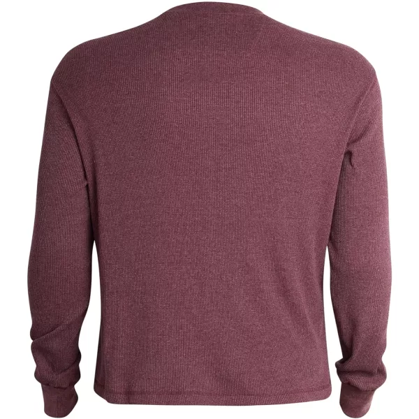 Chaps Men's Long Sleeve Shirt – 2 Pack Casual Thermal Crewneck Shirt - Waffle Knit Shirt for Men 