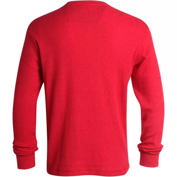 Chaps Men's Long Sleeve Shirt – 2 Pack Casual Thermal Crewneck Shirt - Waffle Knit Shirt for Men 