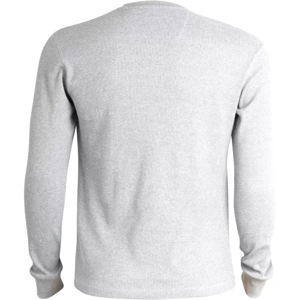 Chaps Men's Long Sleeve Shirt – 2 Pack Casual Thermal Crewneck Shirt - Waffle Knit Shirt for Men 
