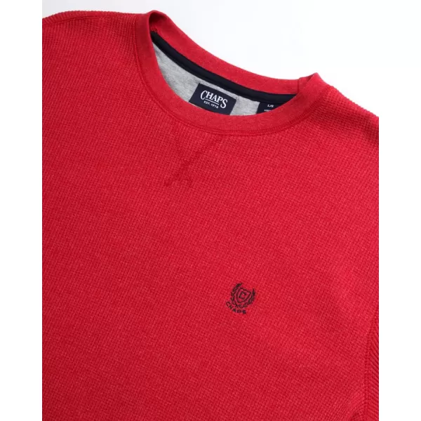 Chaps Men's Long Sleeve Shirt – 2 Pack Casual Thermal Crewneck Shirt - Waffle Knit Shirt for Men 
