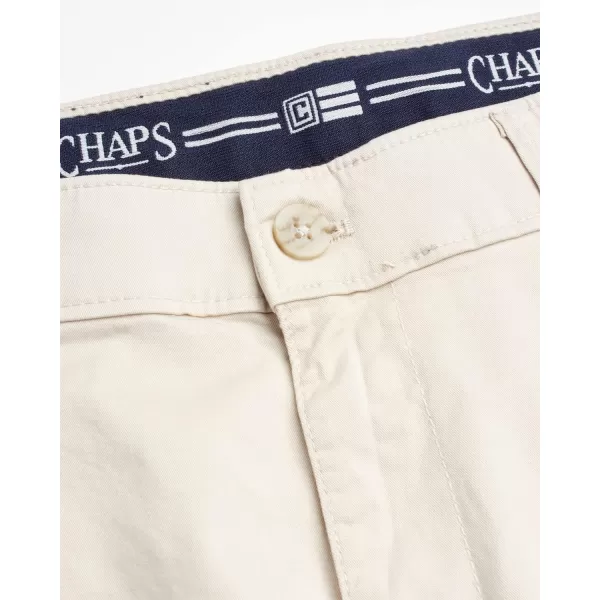 Chaps Men’s Pants – 5 Pocket Flex Waistband Straight Fit Pants - Casual Stretch Chino Pants for Men