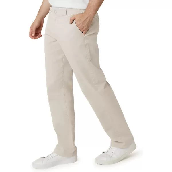 Chaps Men’s Pants – 5 Pocket Flex Waistband Straight Fit Pants - Casual Stretch Chino Pants for Men