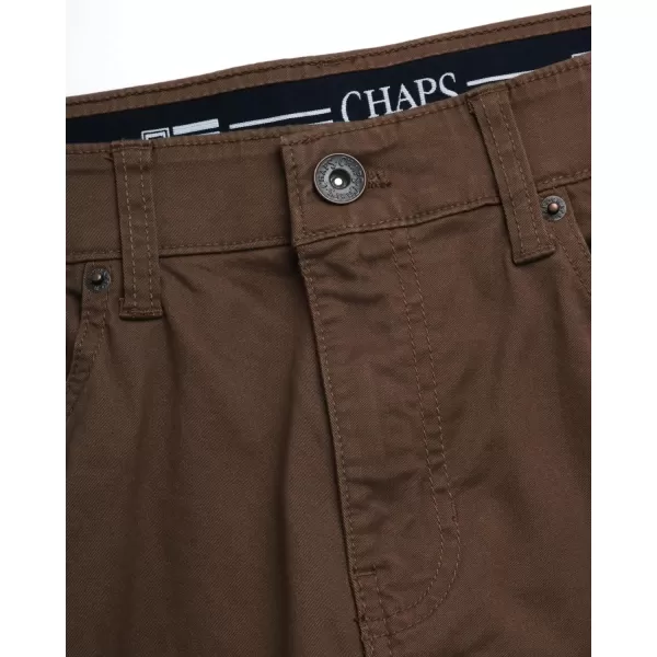 Chaps Men’s Pants – Modern Tech Stretch 5 Pocket Slim Fit Pants - Casual Stretch Flex Chino Pants for Men