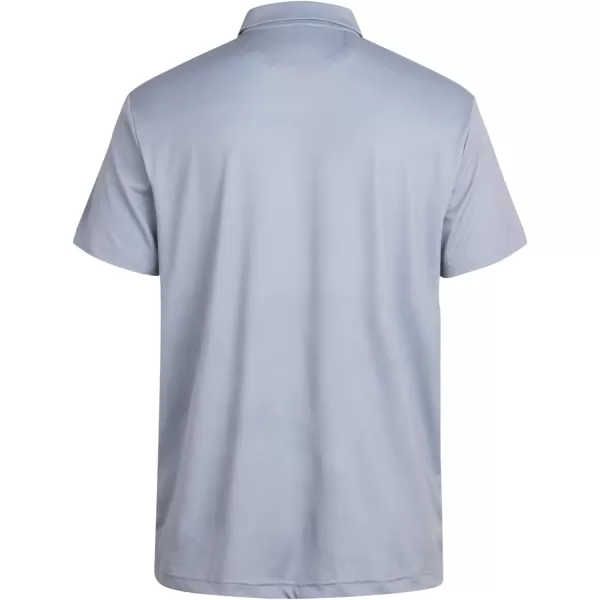 Chaps Men's Polo Shirt - 2 Pack Dry Fit Performance Short Sleeve Golf Polo Shirt for Men 