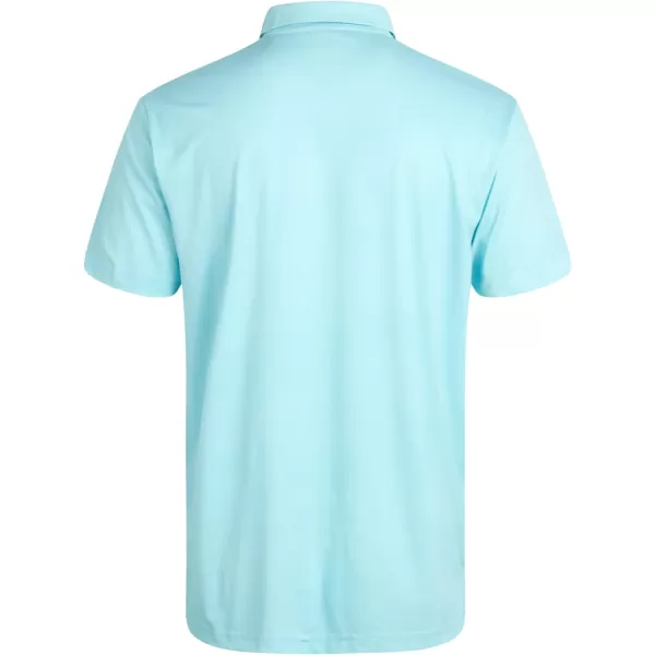 Chaps Men's Polo Shirt - 2 Pack Dry Fit Performance Short Sleeve Golf Polo Shirt for Men 