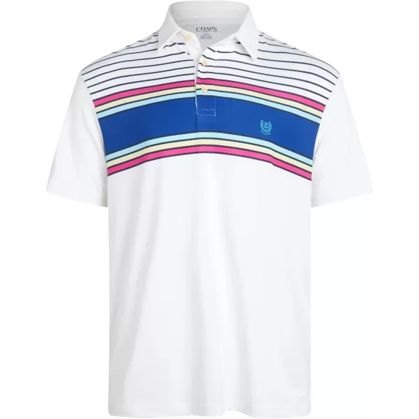 Chaps Men's Polo Shirt - 2 Pack Dry Fit Performance Short Sleeve Golf Polo Shirt for Men 