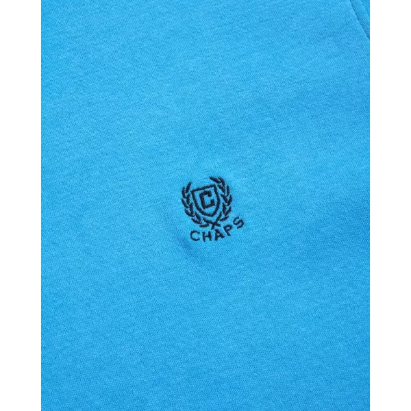 Chaps Men's Polo Shirt - Classic Fit Short Sleeve 2-Button Double Knit Cotton Polo Shirt 