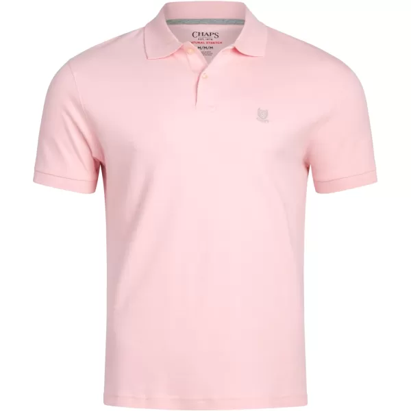 Chaps Men's Polo Shirt - Classic Fit Short Sleeve 2-Button Double Knit Cotton Polo Shirt 