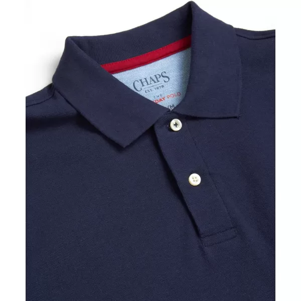 Chaps Men's Polo Shirt - Classic Fit Short Sleeve Casual Cotton Polo Shirt – Golf Shirt for Men 