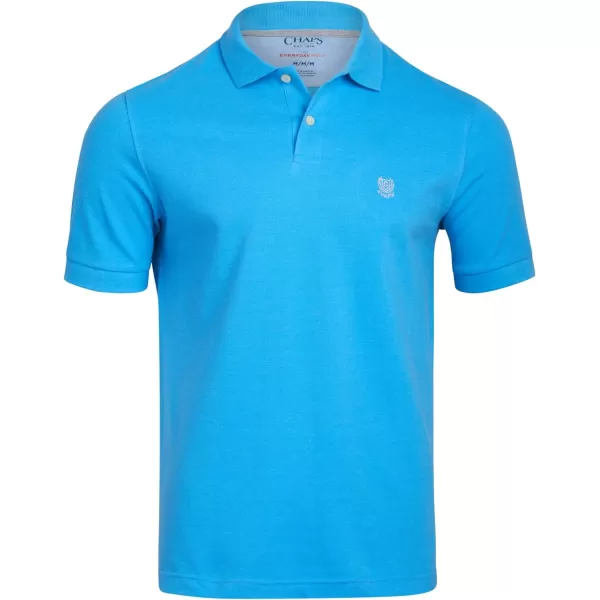 Chaps Men's Polo Shirt - Classic Fit Short Sleeve Casual Cotton Polo Shirt – Golf Shirt for Men 