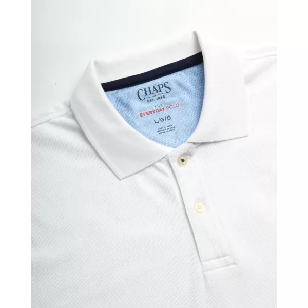 Chaps Men's Polo Shirt - Classic Fit Short Sleeve Casual Cotton Polo Shirt – Golf Shirt for Men 
