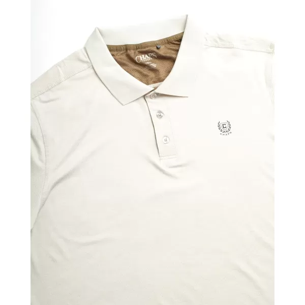 Chaps Men's Polo Shirt - Dry Fit Performance Short Sleeve Golf Polo Shirt for Men 