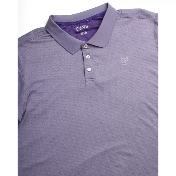 Chaps Men's Polo Shirt - Dry Fit Performance Short Sleeve Golf Polo Shirt for Men 